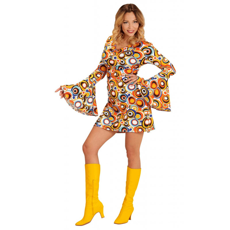 Disfraz de Chica de los años 80 Multicolor para mujer
