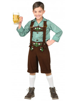 Disfraz de Bávaro Oktoberfest Infantil