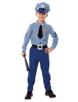 Fun Costumes Disfraz de coche de policía | Disfraz de túnica en forma de  auto, disfraz de policía para niños pequeños 2T/4T