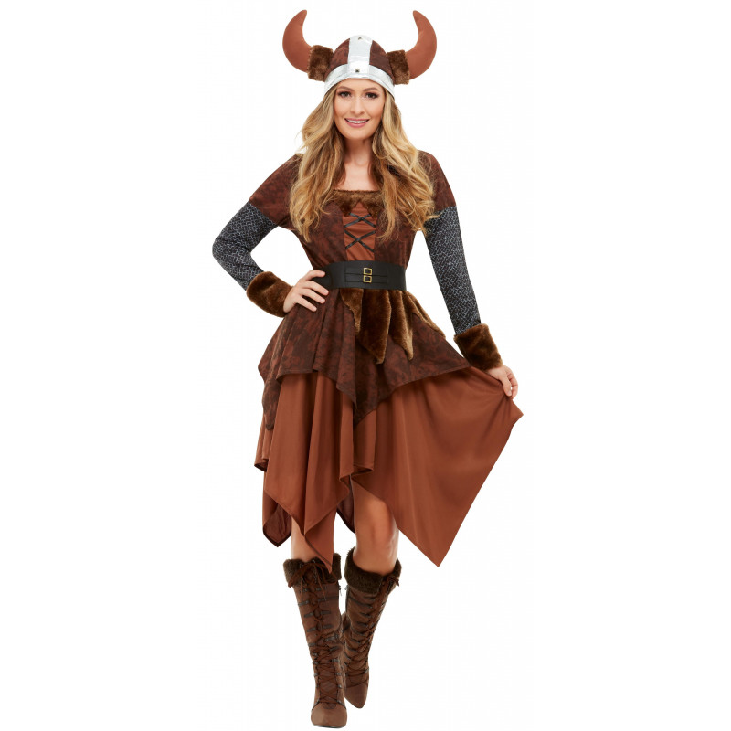 Disfraz mujer vikingo adulto