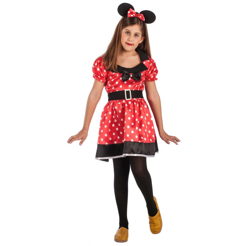 Disfraz de Minnie Mouse para niña