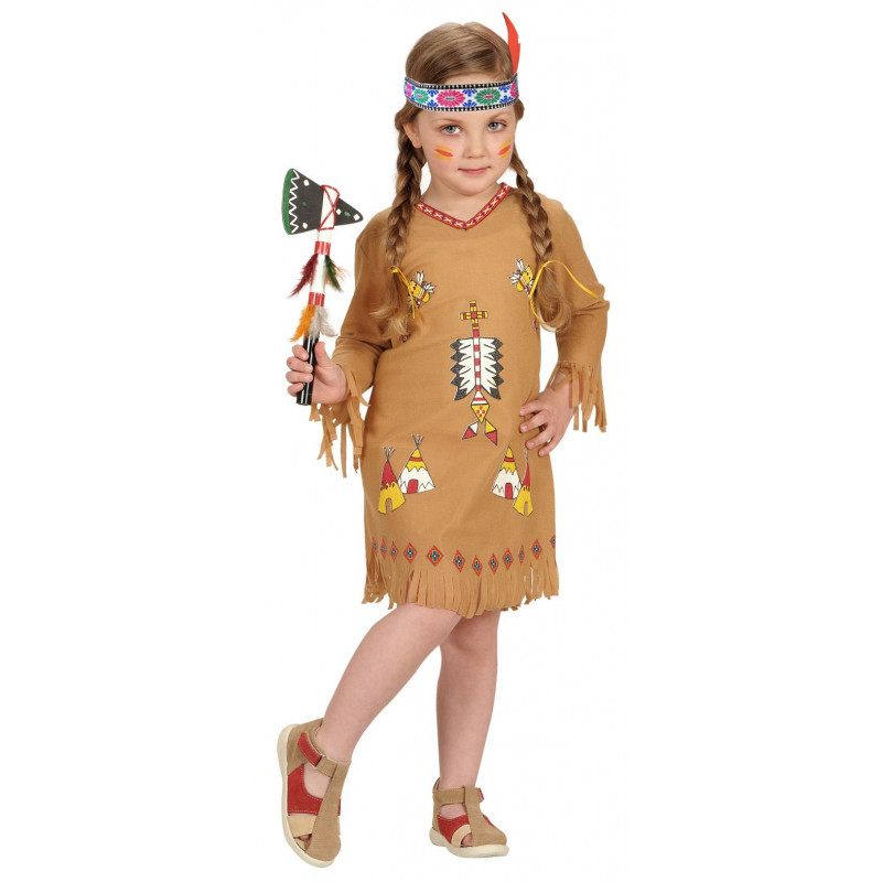 Disfraz de India Apache para niña