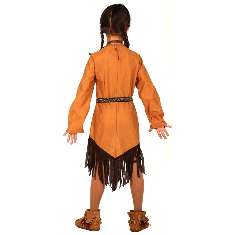 Disfraz de india apache para niña. Entrega 24h