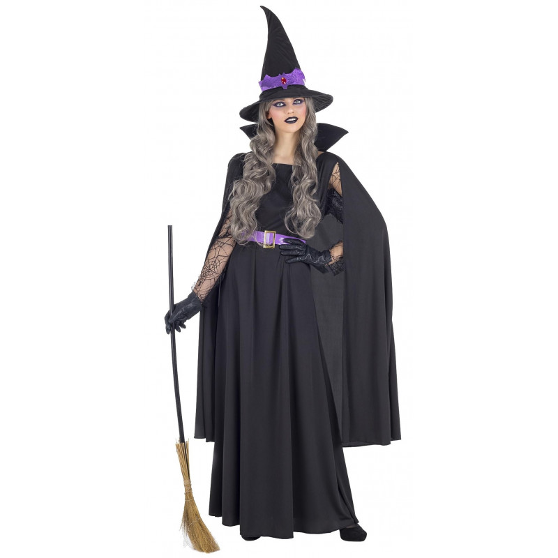 Traje Velo Negro con Capucha  Disfraz de bruja para adultos, Traje de  novio, Disfraces de brujas de halloween