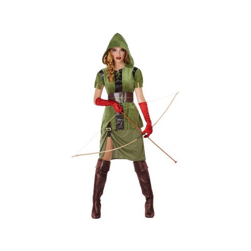 Instalar en pc tenaz músculo Disfraz de Arquera Medieval del Bosque para Mujer | Comprar
