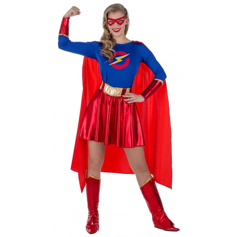 Disfraz de Supergirl Oficial DC Comics para Mujer