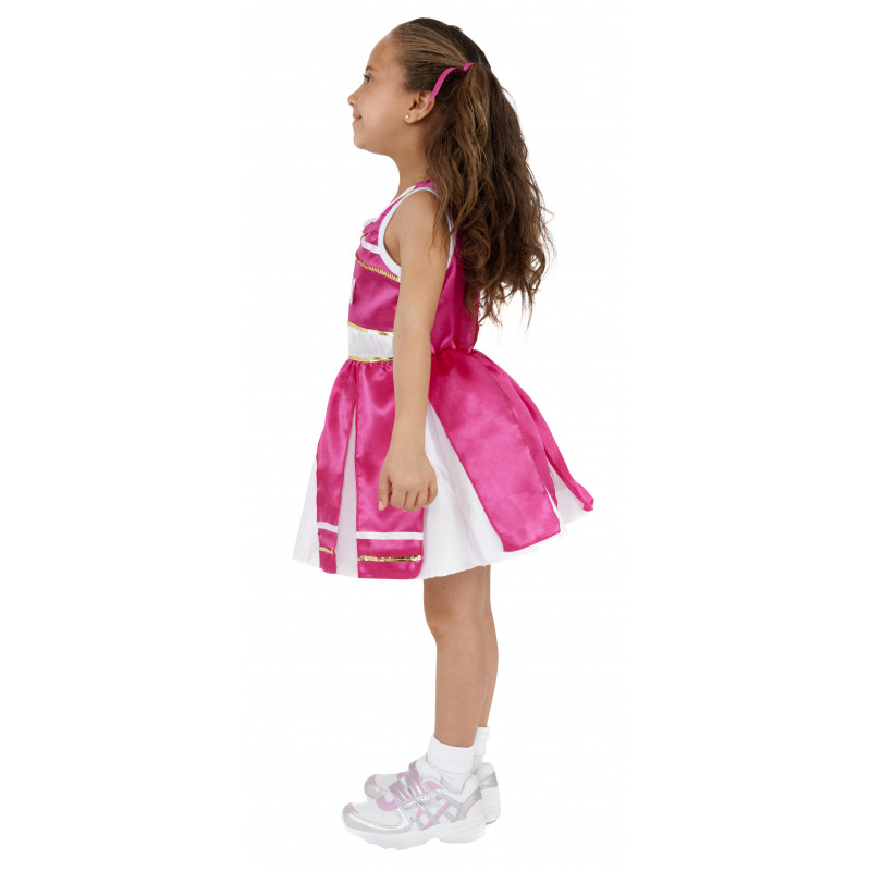 Disfraz de Barbie animadora para niña