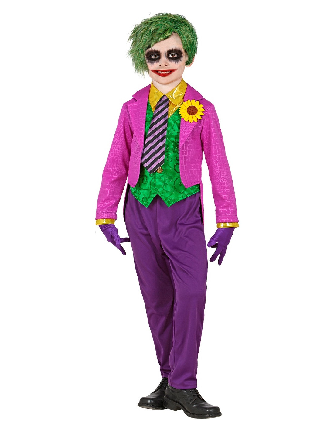 Disfraz Joker para niño Original - Talla - 8-10 años, Juegos de