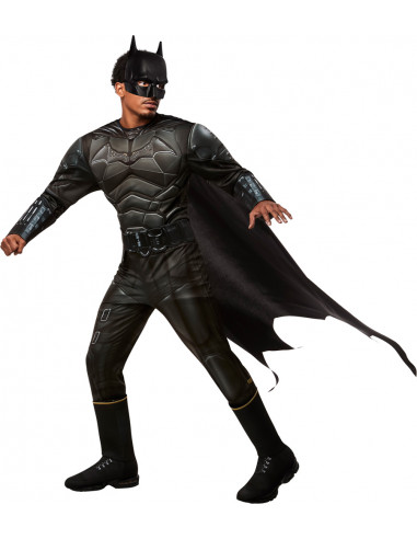 Disfraz de Batman Negro Musculoso para Niño