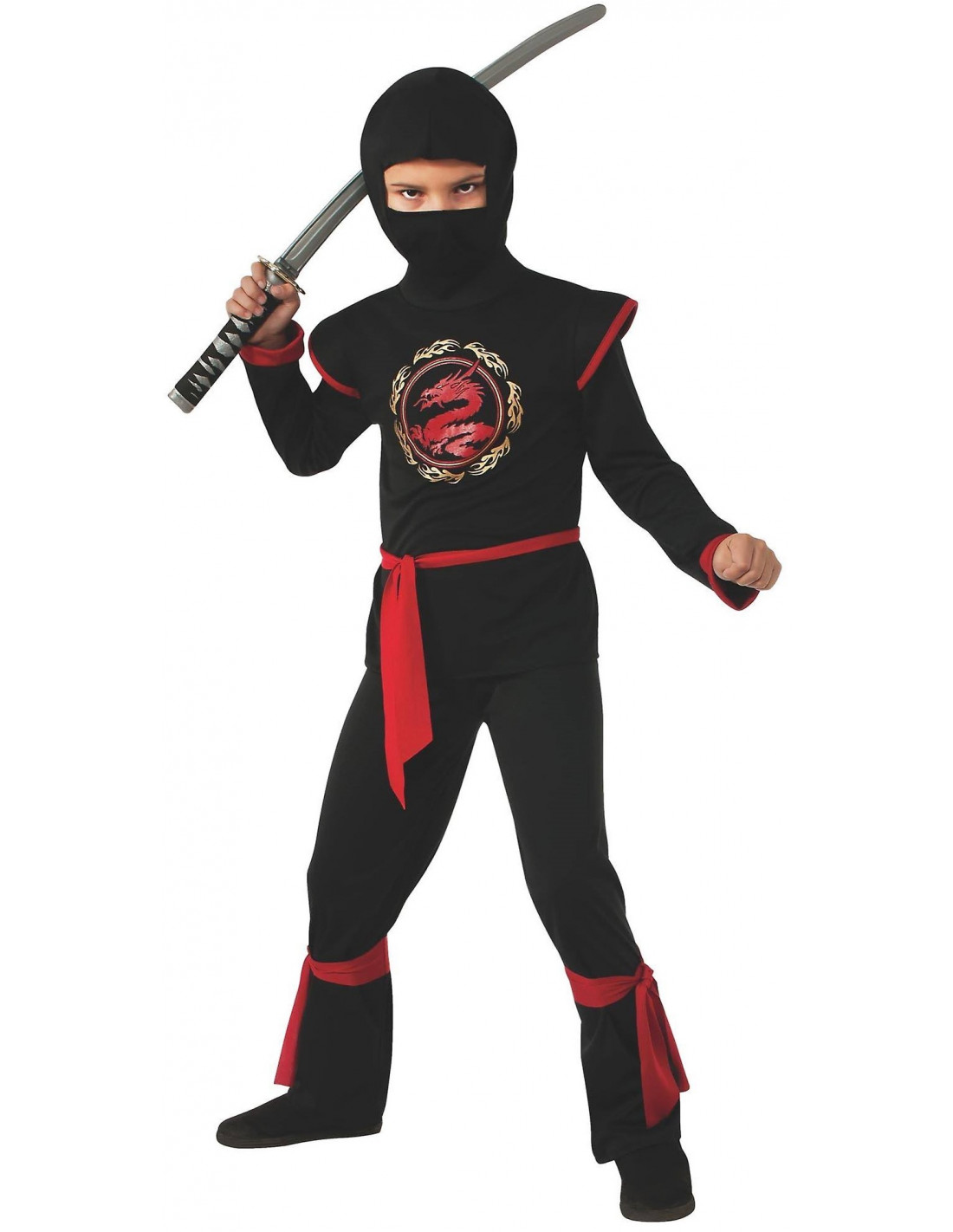 Disfraz de Ninja Dragón Negro Infantil, Comprar Online