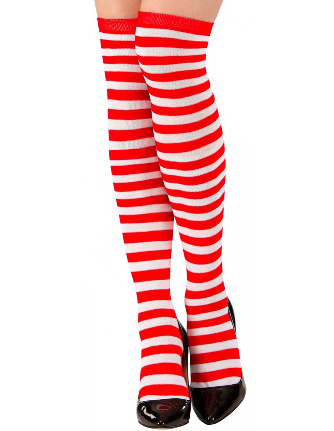 Calcetines rayas rojas/blancas  Comprar telas por metros online a