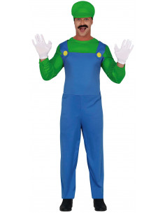 Disfraces Mario y Luigi, Mario bros oficiales adultos y niños en