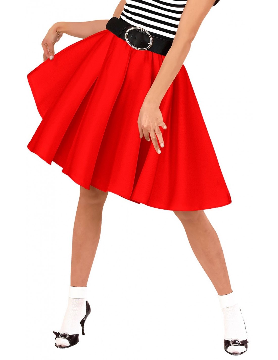 Comprar Falda años 50 Negra - Disfraces de Grease para Mujer