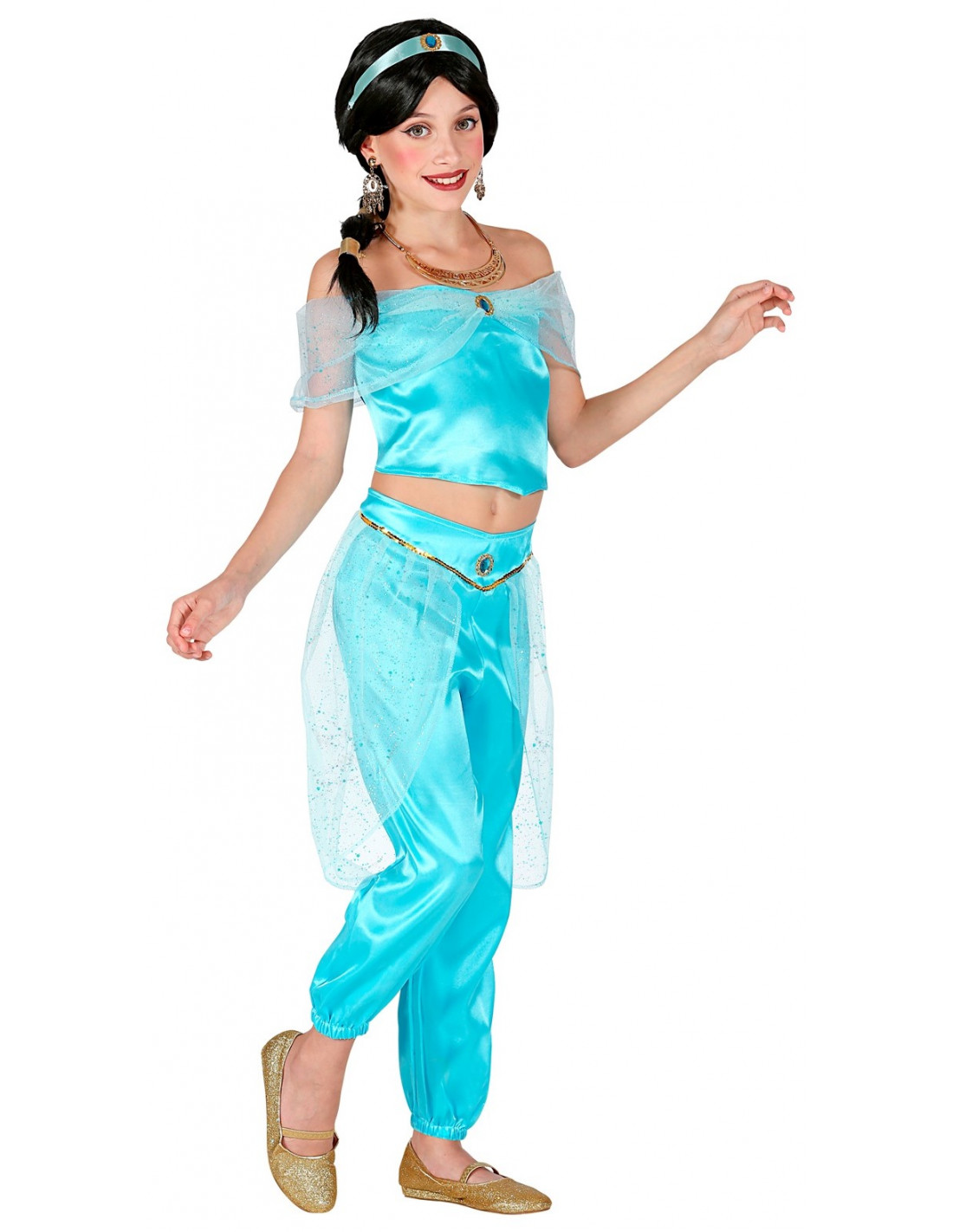 Disfraz de Jasmine™ básico - niña: Disfraces niños,y disfraces originales  baratos - Vegaoo
