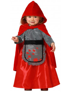 Disfraz de Caperucita roja de cuento para niña por 23,00 €