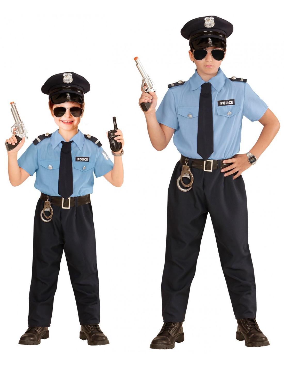 Disfraz de Policía azul para niños