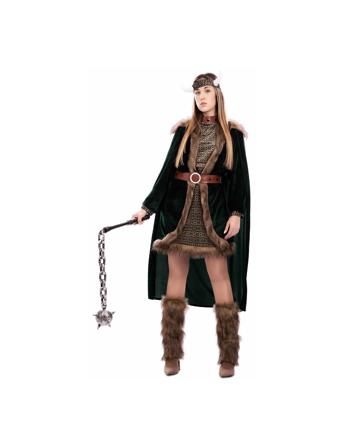 Disfraz de Vikinga Nórdica para Mujer, Comprar Online