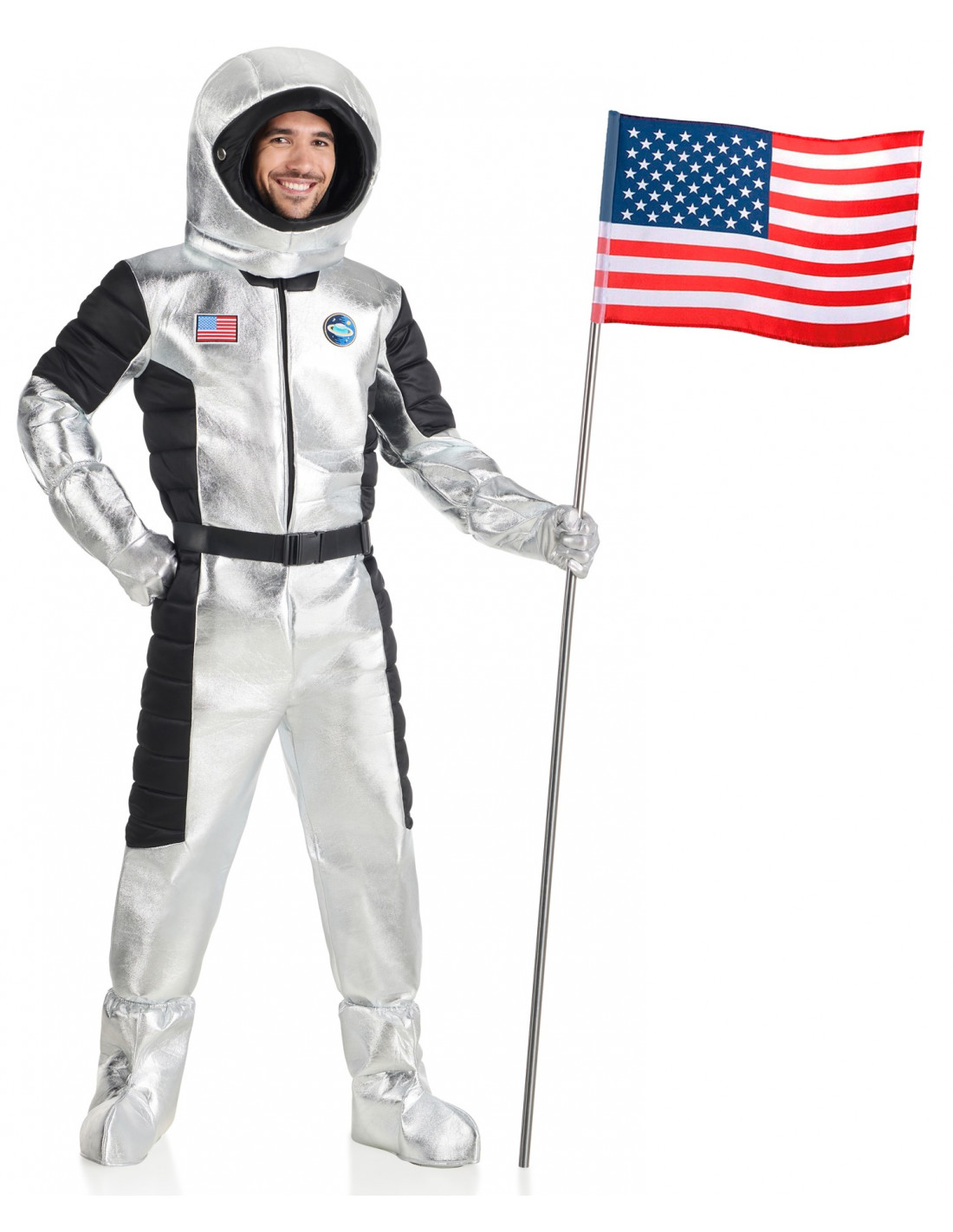 Casco Astronauta De La Nasa Talla Única