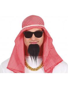 Disfraces de jeque árabe de Arabia para hombres Príncipe pastor