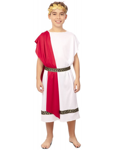 Disfraz de César Romano para Niño