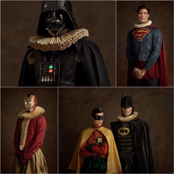 Impresionantes Cosplays Retro de personajes de Marvel, Star Wars y DC Cómics