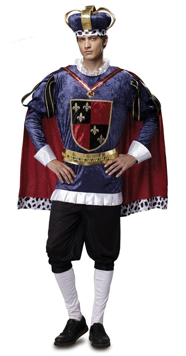 Disfraz de Rey Medieval para Hombre