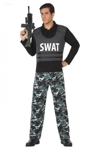 Disfraz de SWAT para Hombre