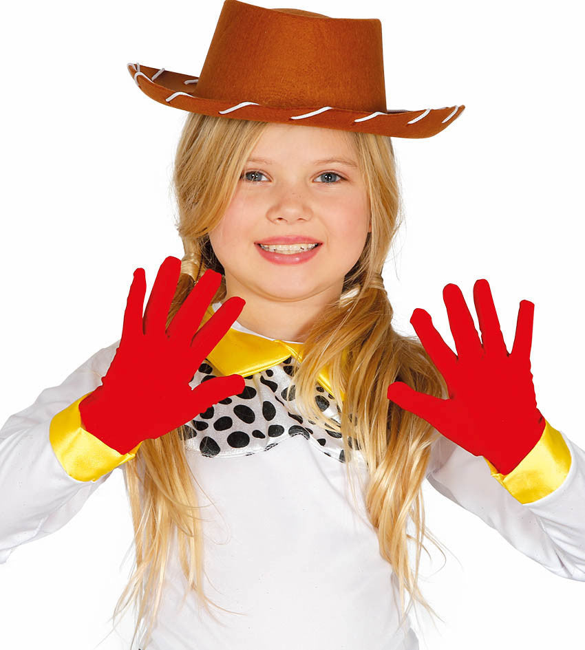 Guantes Rojos Infantiles