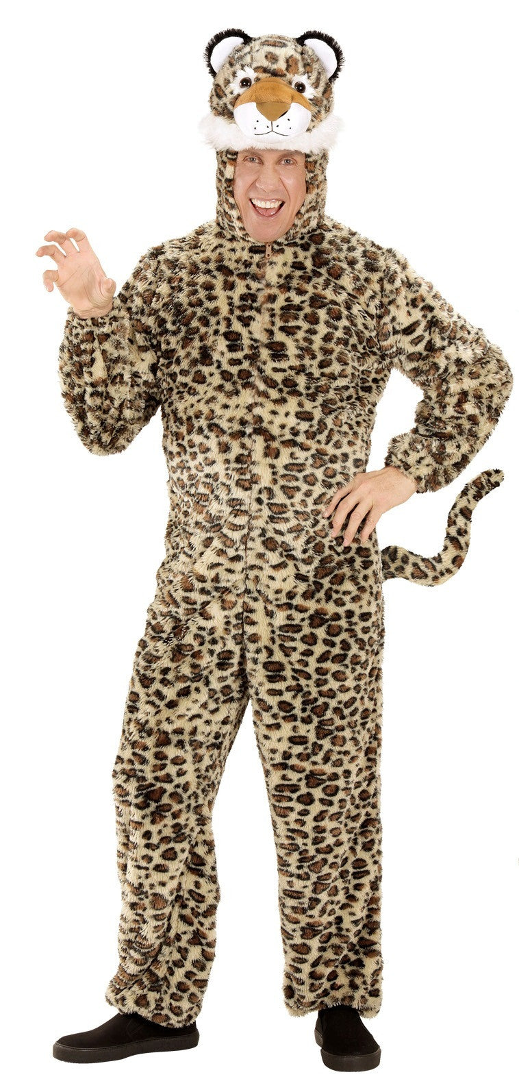 Disfraz de Leopardo de Peluche Unisex