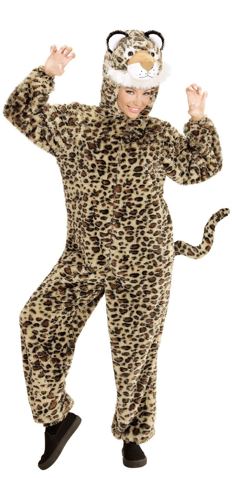 Disfraz de Leopardo de Peluche Unisex