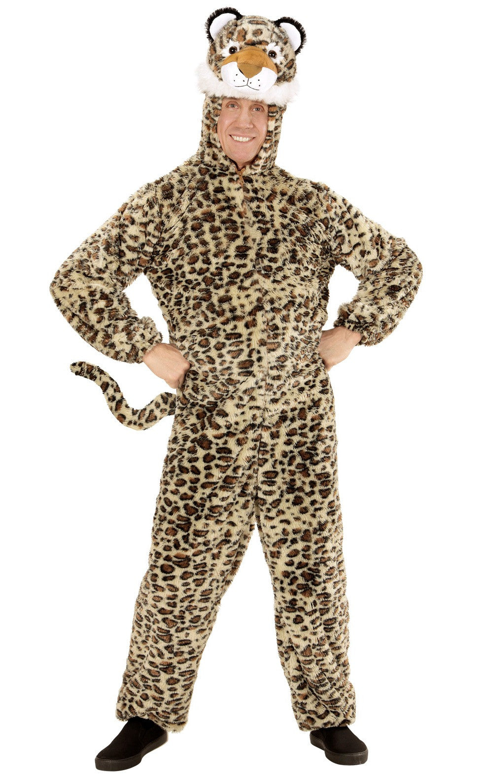 Disfraz de Leopardo de Peluche Unisex