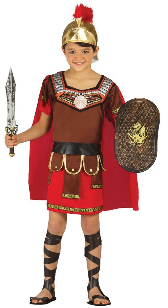 Disfraz de Romano con Casco para Niño