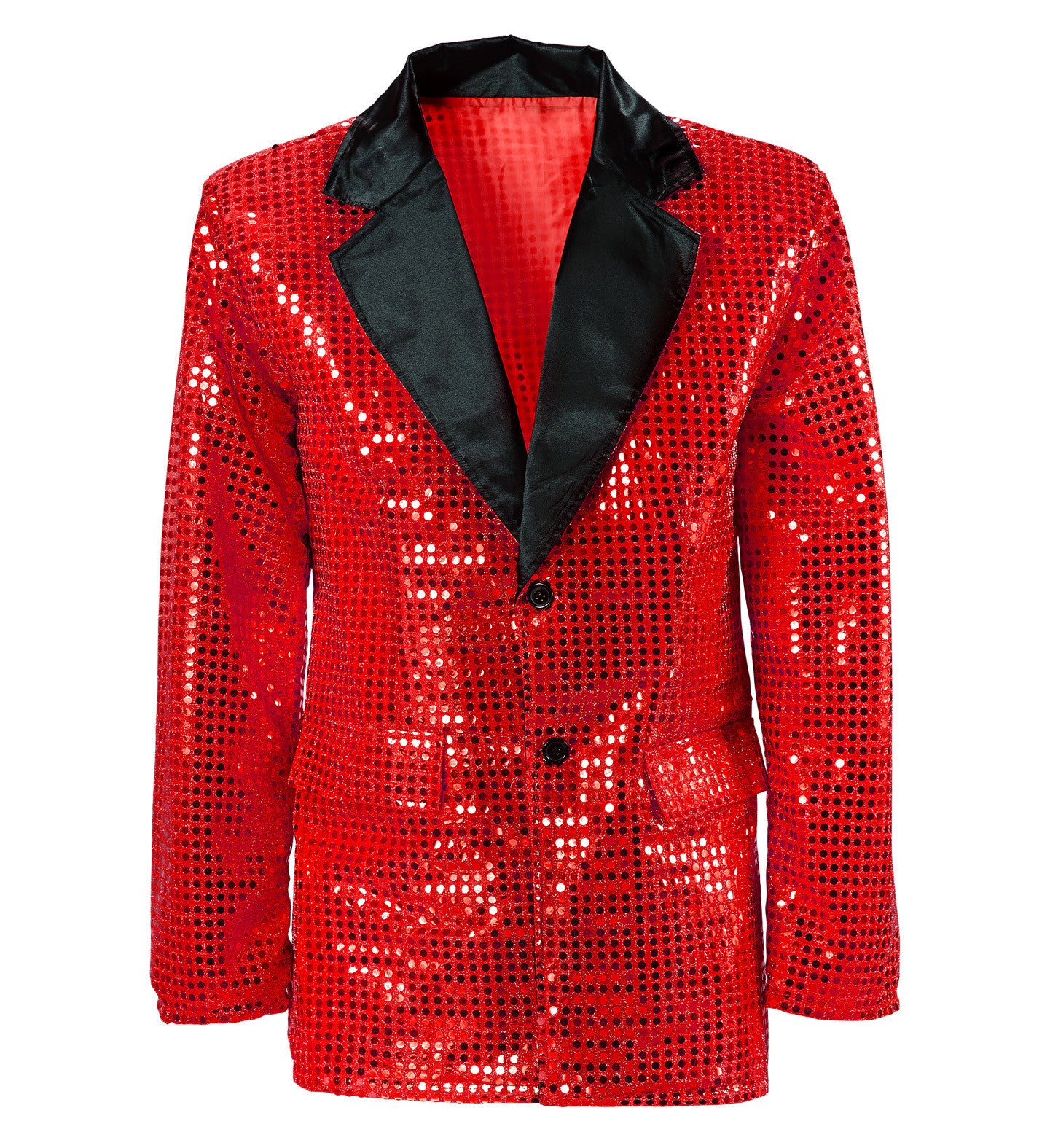 Chaqueta de Lentejuela en rojo