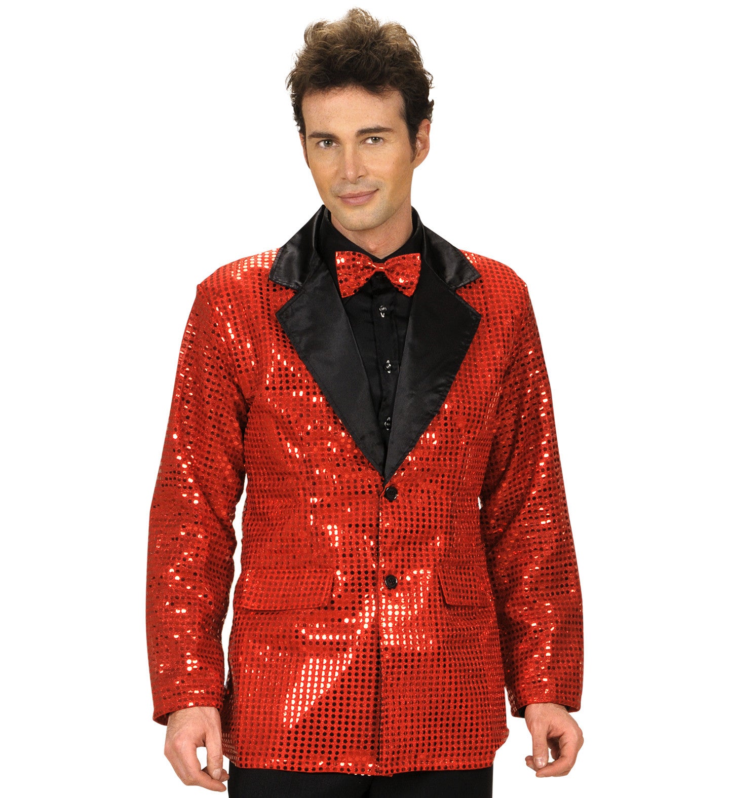 Chaqueta de Lentejuela en rojo