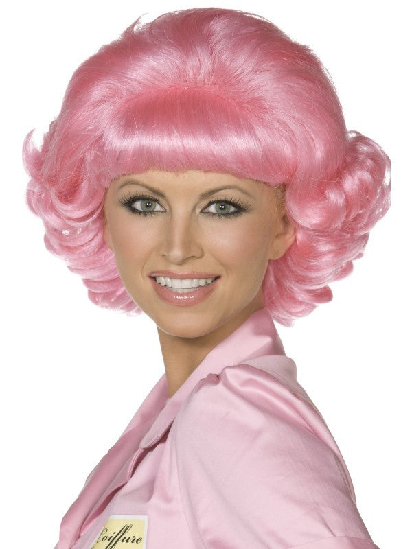 Peluca Rosa de Frenchy Grease