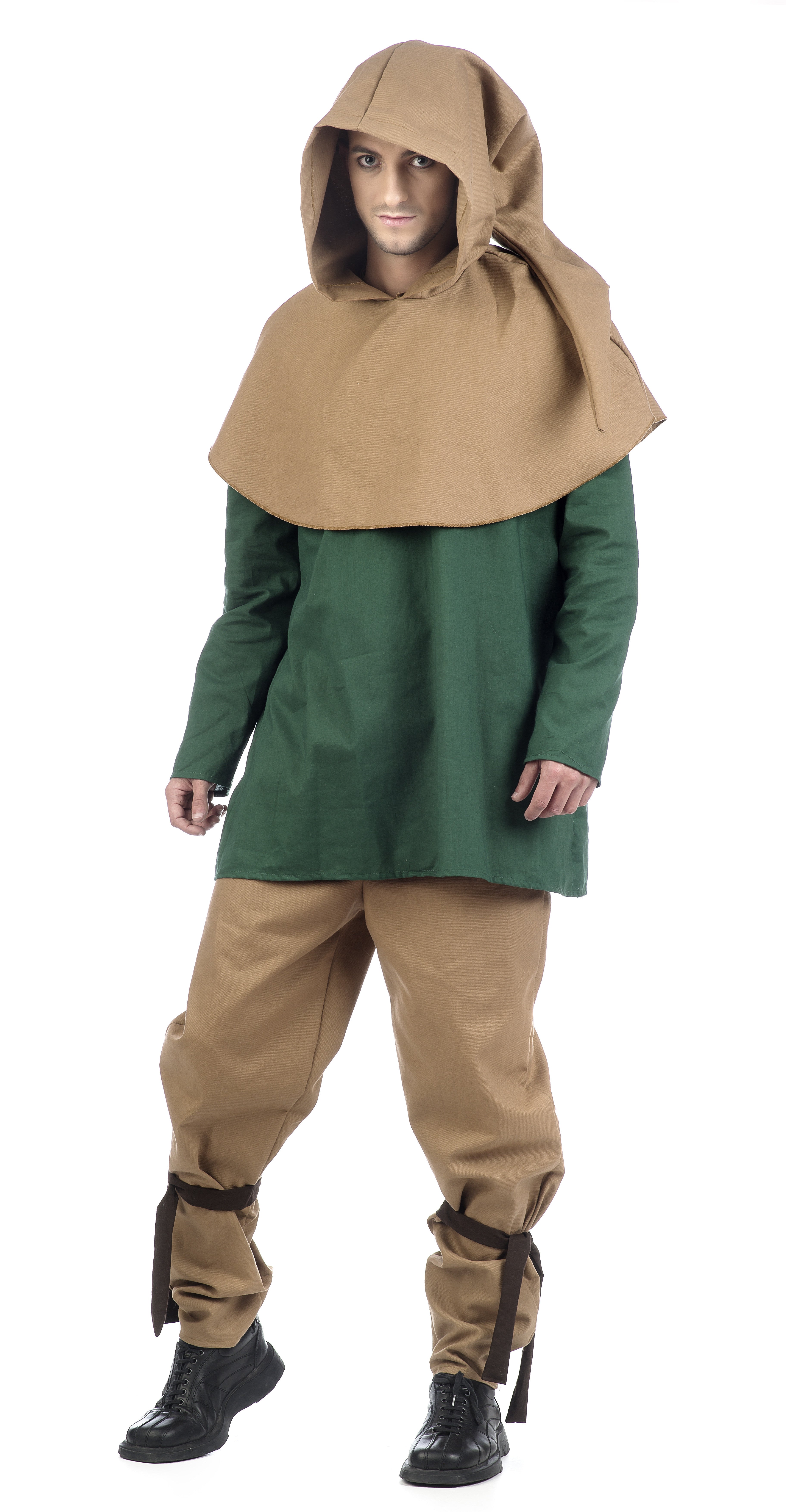 Traje de Campesino Medieval Verde