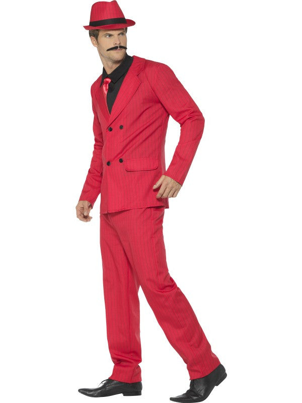 Disfraz de Gangster Rojo para Hombre