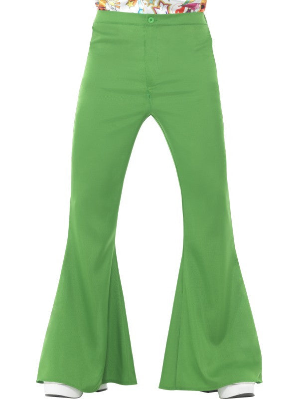 Pantalones de Campana Verdes para Hombre