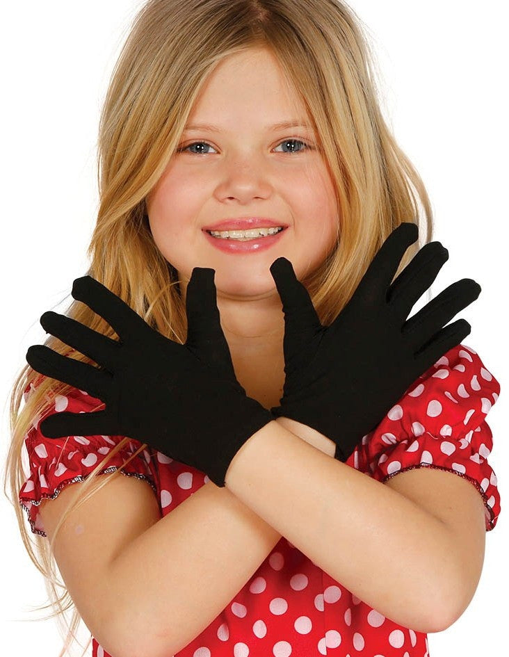 Guantes Negros Infantiles