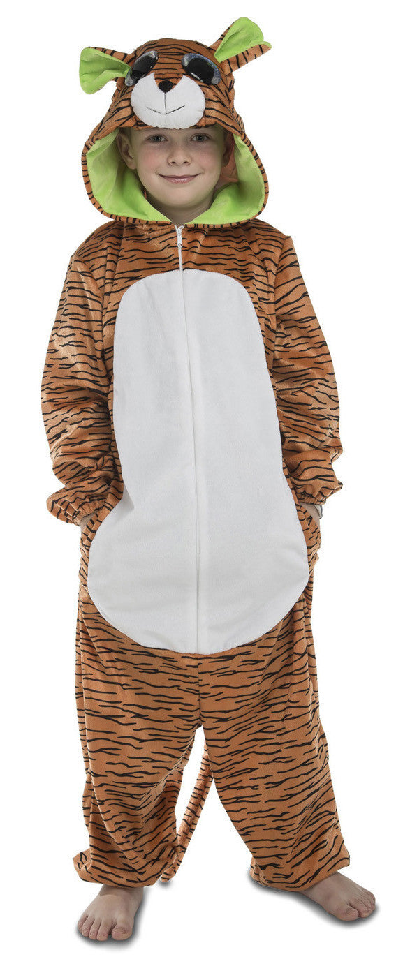 Disfraz de Tigre Ojazos Pijama para Niños