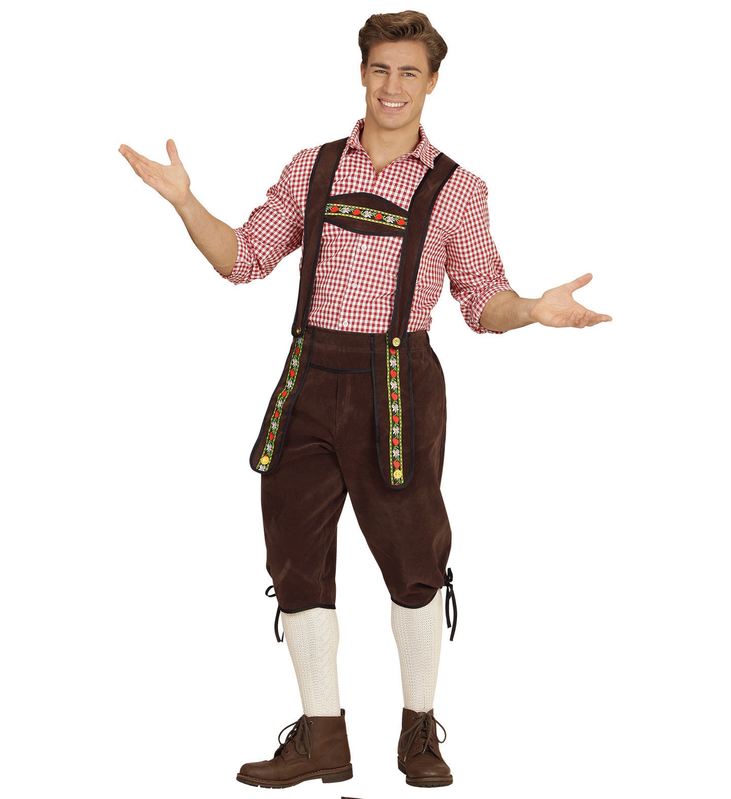 Pantalón Oktoberfest Marrón para Hombre