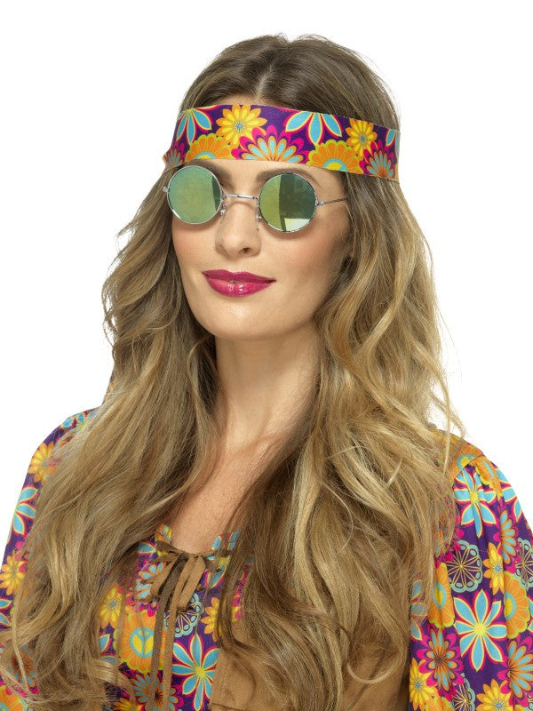 Gafas Redondas de Espejo para Hippie