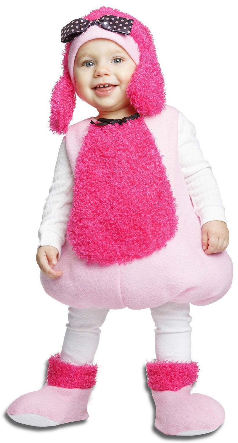 Disfraz de Perrita Poodle Rosa Infantil