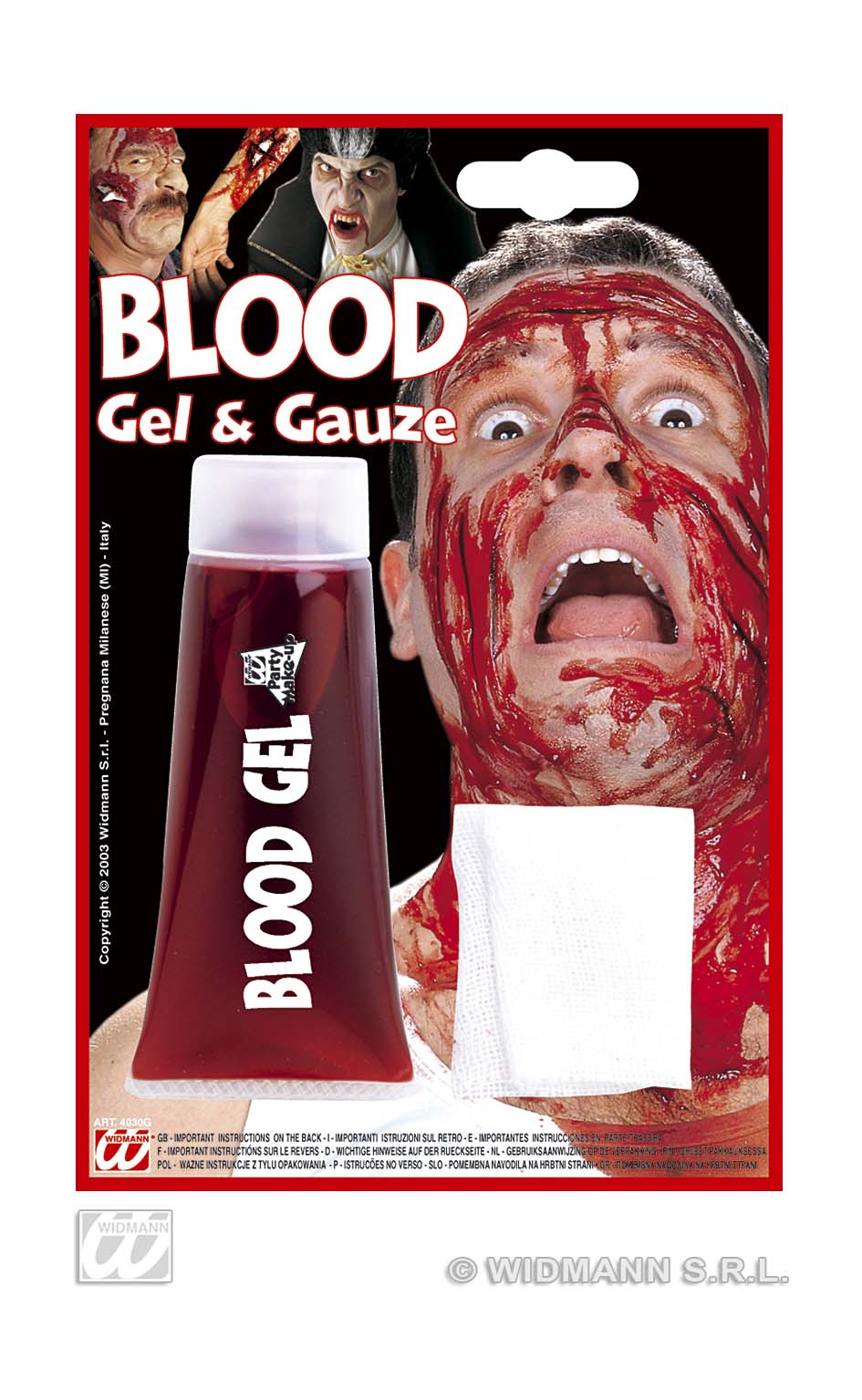 Sangre Blood Gel