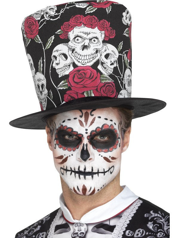 Sombrero de Copa Día de los Muertos