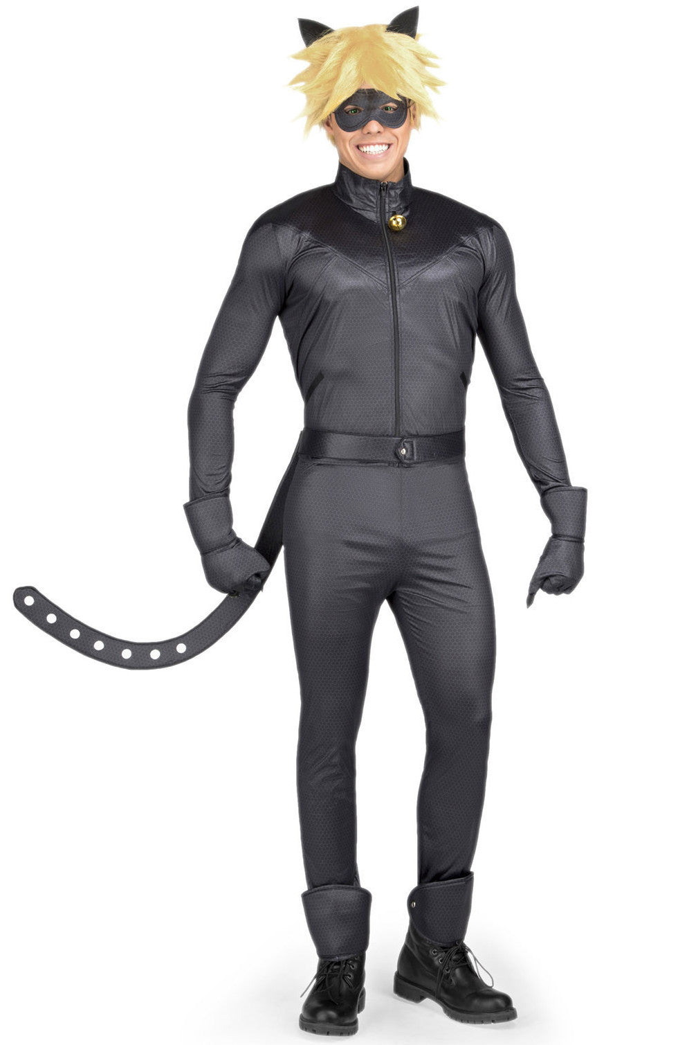 Disfraz de Cat Noir para Adulto con Accesorios