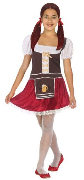 Disfraz de Tirolesa Oktoberfest para Niña