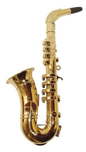 Saxofón Dorado con 8 Notas