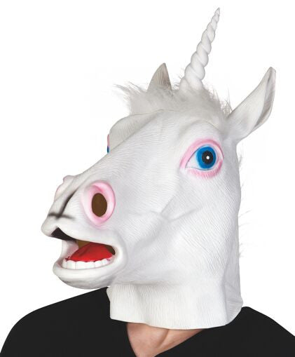 Máscara de Unicornio de Látex