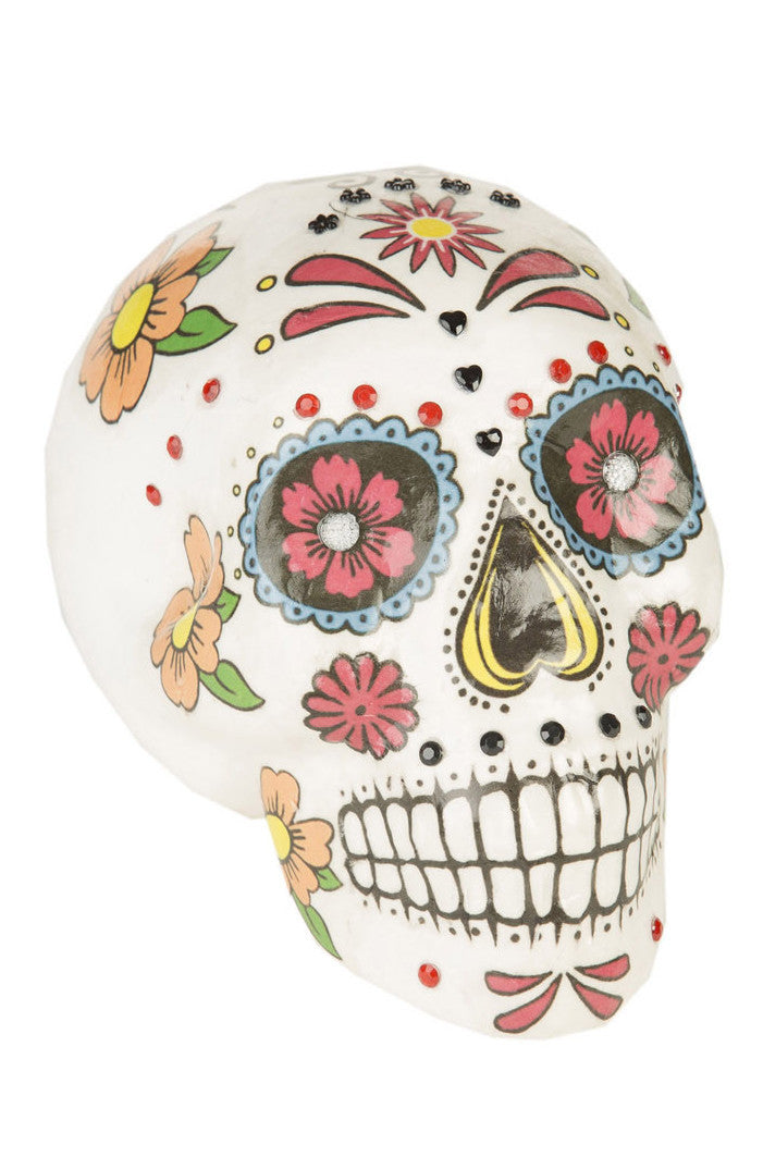 Calavera Mexicana Colorida para Decoración